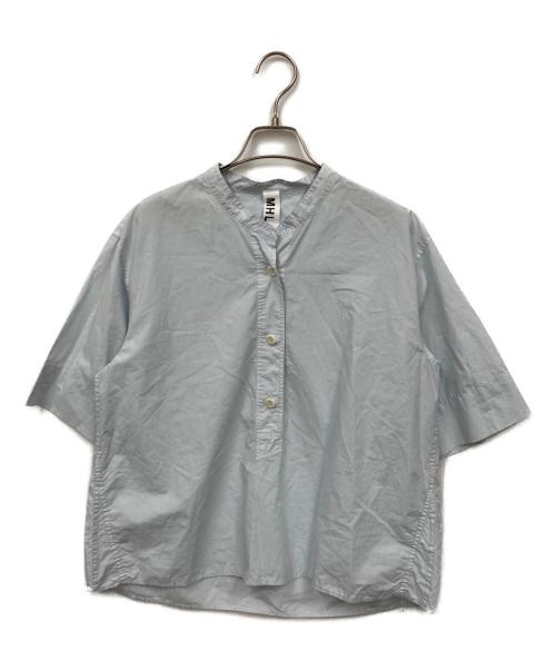 MHL（エムエイチエル）MHL (エムエイチエル) 半袖シャツ スカイブルー サイズ:2の古着・服飾アイテム