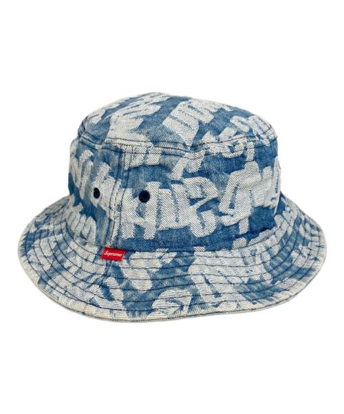 SUPREME（シュプリーム）Supreme (シュプリーム) Fat Tip Jacquard Denim Crusher スカイブルーの古着・服飾アイテム