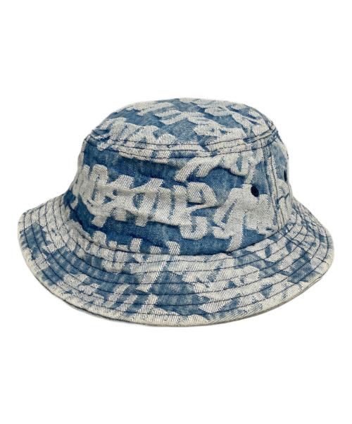 SUPREME（シュプリーム）Supreme (シュプリーム) Fat Tip Jacquard Denim Crusher スカイブルーの古着・服飾アイテム