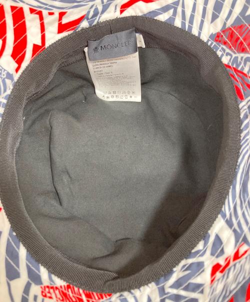 MONCLER（モンクレール）MONCLER (モンクレール) ハット レッドの古着・服飾アイテム