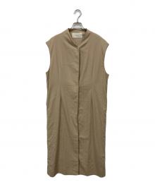TODAYFUL（トゥデイフル）の古着「ノースリーブワンピース」｜ベージュ