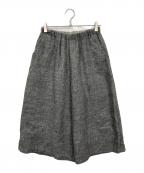 中川政七商店ナカガワマサシチショウテン）の古着「ウール麻ツイードゆったりパンツ」｜グレー