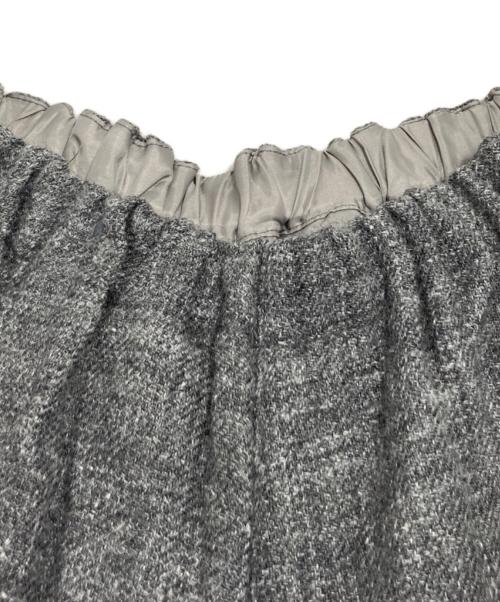 中川政七商店（ナカガワマサシチショウテン）中川政七商店 (ナカガワマサシチショウテン) ウール麻ツイードゆったりパンツ グレー サイズ:-の古着・服飾アイテム