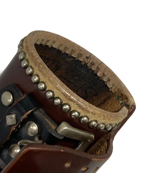 WOLF'S HEAD（ウルフズヘッド）WOLF'S HEAD (ウルフズヘッド) ブレスレット ブラウンの古着・服飾アイテム