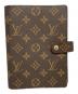 LOUIS VUITTON（ルイ ヴィトン）の古着「手帳カバー」｜ブラウン