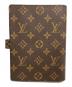LOUIS VUITTON (ルイ ヴィトン) 手帳カバー ブラウン：20000円