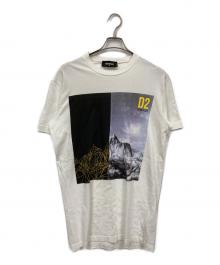 DSQUARED2（ディースクエアード）の古着「Tシャツ」｜ホワイト