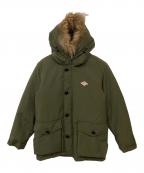 DANTONダントン）の古着「ダウンファージャケット」｜グリーン