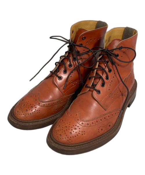 Tricker's（トリッカーズ）Tricker's (トリッカーズ) PAUL SMITH (ポールスミス) カントリーブーツ ブラウン サイズ:７1/2-5の古着・服飾アイテム