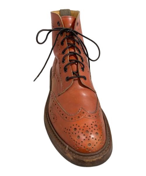 Tricker's（トリッカーズ）Tricker's (トリッカーズ) PAUL SMITH (ポールスミス) カントリーブーツ ブラウン サイズ:７1/2-5の古着・服飾アイテム