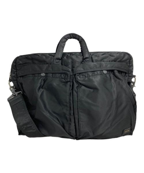 PORTER（ポーター）PORTER (ポーター) タンカー2WAYブリーフケース ブラックの古着・服飾アイテム