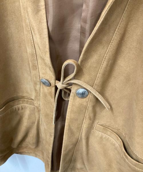 THE CRIMIE（ザ クライミー）THE CRIMIE (ザ クライミー) スウェードジャケット ブラウン サイズ:Lの古着・服飾アイテム