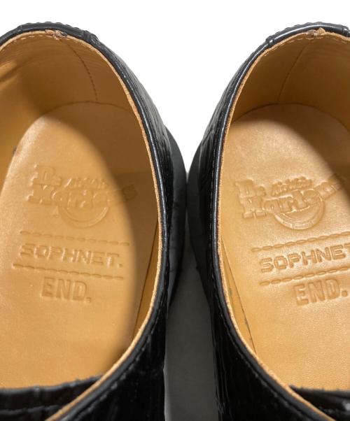 Dr.Martens（ドクターマーチン）Dr.Martens (ドクターマーチン) SOPHNET. (ソフネット) end. (エンド) 1461 3EYE SHOES ブラック サイズ:UK7の古着・服飾アイテム
