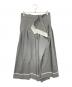 sacai（サカイ）の古着「サイドZIP Suiting Skirt」｜グレー