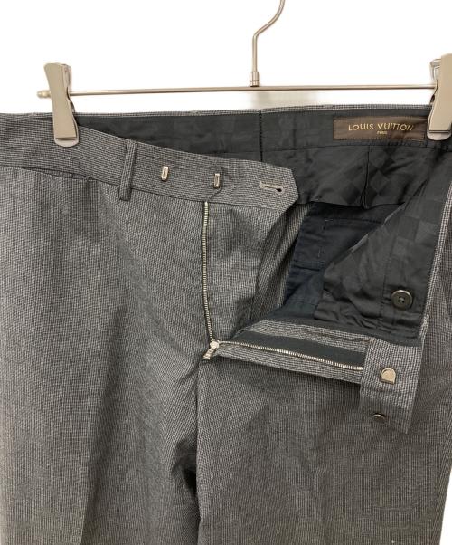 LOUIS VUITTON（ルイ ヴィトン）LOUIS VUITTON (ルイ ヴィトン) スラックス グレー サイズ:36の古着・服飾アイテム