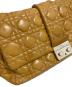 中古・古着 Christian Dior (クリスチャン ディオール) カナージュニューロックショルダーバッグ イエロー：50000円
