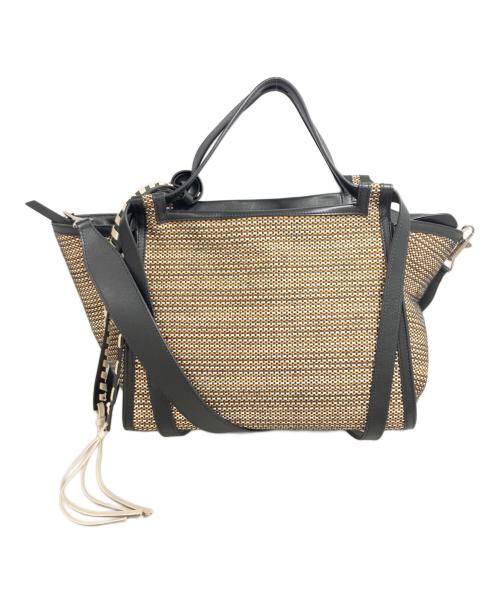 elena ghisellini（エレナギセリーニ）elena ghisellini (エレナギセリーニ) 2WAYバッグ ベージュの古着・服飾アイテム
