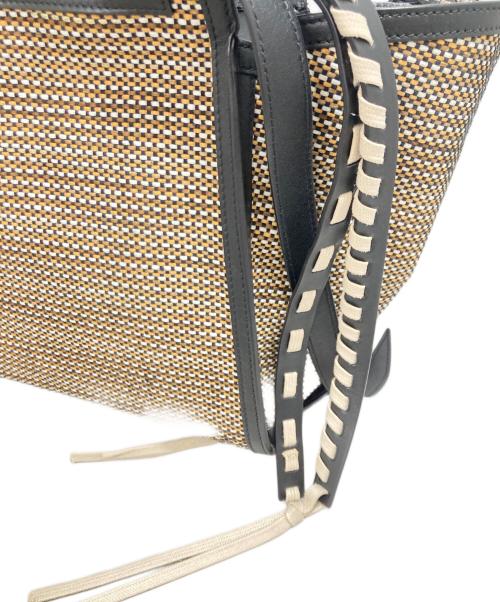 elena ghisellini（エレナギセリーニ）elena ghisellini (エレナギセリーニ) 2WAYバッグ ベージュの古着・服飾アイテム