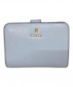 FURLAフルラ）の古着「2つ折り財布」｜スカイブルー