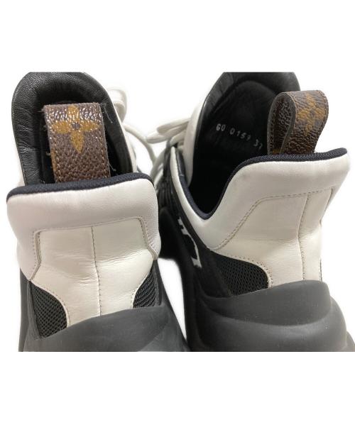 LOUIS VUITTON（ルイ ヴィトン）LOUIS VUITTON (ルイ ヴィトン) アークライトスニーカー ブラック サイズ:37の古着・服飾アイテム