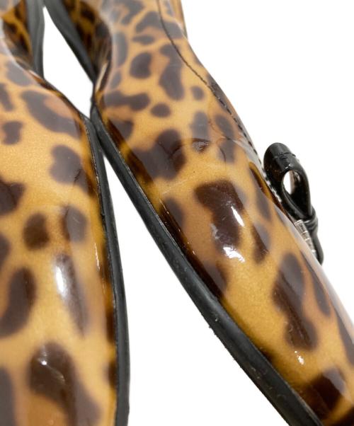 PRADA（プラダ）PRADA (プラダ) フラットパンプス ブラウン サイズ:38.5の古着・服飾アイテム