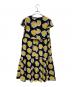 M'S GRACY (エムズグレイシー) レモン柄ワンピース ブラック サイズ:M：20000円