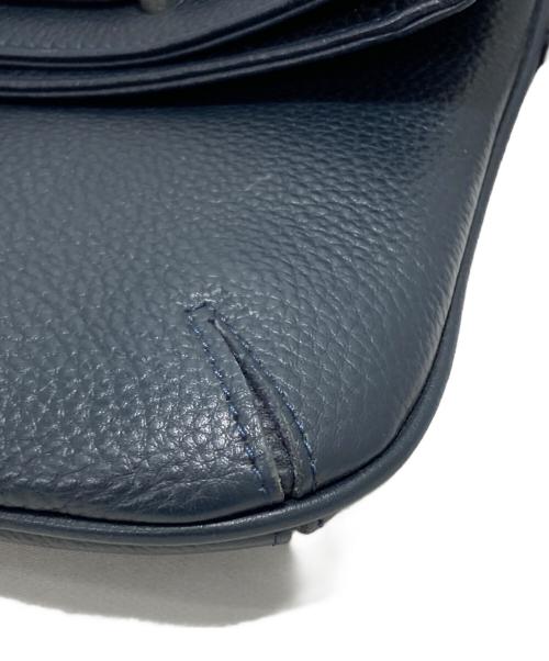 PELLE MORBIDA（ペッレモルビダ）PELLE MORBIDA (ペッレモルビダ) Maiden Voyageショルダーバッグ ネイビーの古着・服飾アイテム