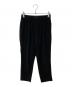 YOKO CHAN（ヨーコチャン）の古着「ハイウエストギャザーパンツ」｜ブラック