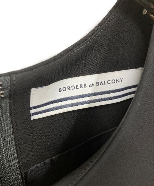 BORDERS at BALCONY（ボーダーズアットバルコニー）BORDERS AT BALCONY (ボーダーズアットバルコニー) MERMAID DRESS ブラック サイズ:36の古着・服飾アイテム