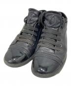 CHANELシャネル）の古着「スニーカー」｜ブラック