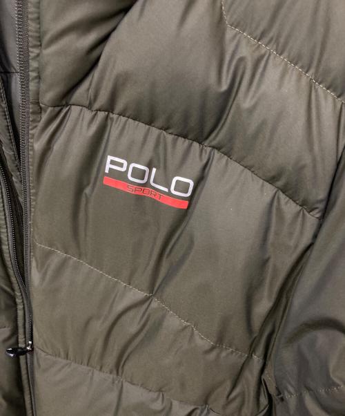 POLO SPORT（ポロスポーツ）POLO SPORT (ポロスポーツ) 750フィルパワーダウンジャケット グリーン サイズ:Lの古着・服飾アイテム