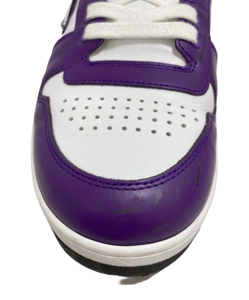 PRADA（プラダ）PRADA (プラダ) ダウンタウンレザースニーカー ホワイト サイズ:6 1/2の古着・服飾アイテム