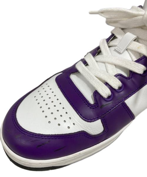 PRADA（プラダ）PRADA (プラダ) ダウンタウンレザースニーカー ホワイト サイズ:6 1/2の古着・服飾アイテム