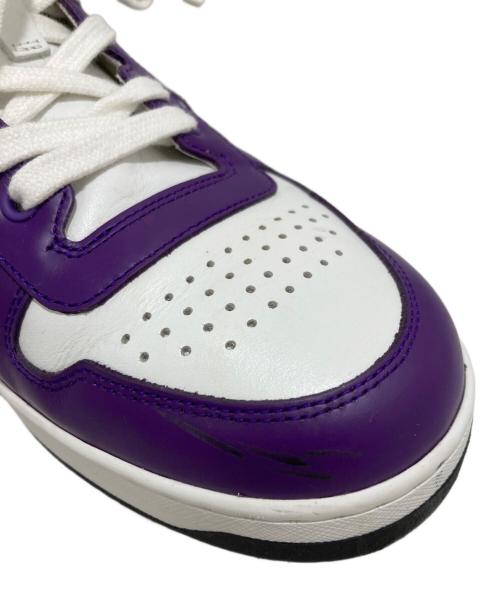 PRADA（プラダ）PRADA (プラダ) ダウンタウンレザースニーカー ホワイト サイズ:6 1/2の古着・服飾アイテム