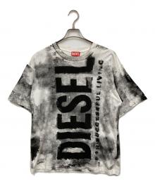 DIESEL（ディーゼル）の古着「Tシャツ」｜グレー