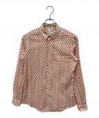 PAUL SMITHポールスミス）の古着「総柄シャツ」｜レッド