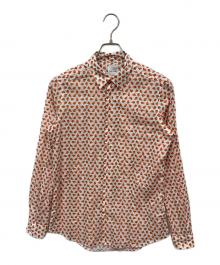 PAUL SMITH（ポールスミス）の古着「総柄シャツ」｜レッド