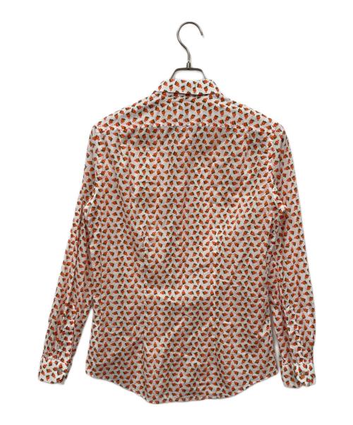 PAUL SMITH（ポールスミス）Paul Smith (ポールスミス) 総柄シャツ レッド サイズ:MEDIUMの古着・服飾アイテム