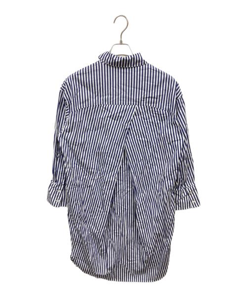 MADISON BLUE（マディソンブルー）MADISON BLUE (マディソンブルー) ストライプシャツワンピース ホワイト サイズ:1の古着・服飾アイテム