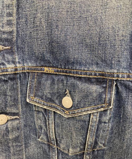 POLO RALPH LAUREN（ポロ・ラルフローレン）POLO RALPH LAUREN (ポロ・ラルフローレン) デニムジャケット インディゴ サイズ:Lの古着・服飾アイテム