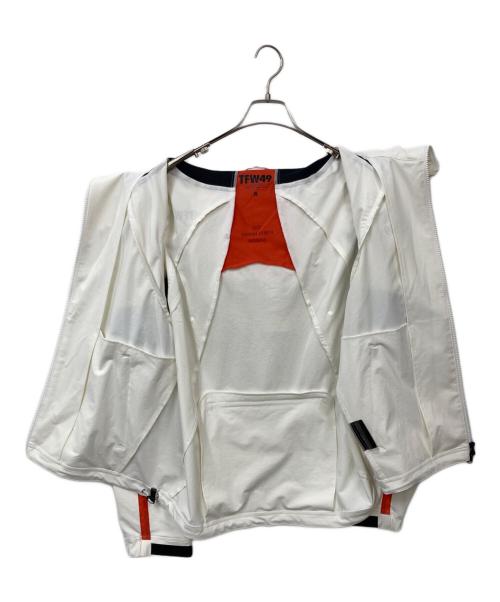 TFW49（ティーエフダブリューフォーティーナイン）TFW49 (ティーエフダブリューフォーティーナイン) DETACHABLE 2WAY JACKET ホワイト サイズ:Lの古着・服飾アイテム