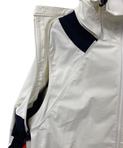 TFW49（ティーエフダブリューフォーティーナイン）TFW49 (ティーエフダブリューフォーティーナイン) DETACHABLE 2WAY JACKET ホワイト サイズ:Lの古着・服飾アイテム