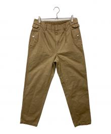 Maison Margiela（メゾンマルジェラ）の古着「Stone Enzyme Wash Trousers Tan」｜ブラウン