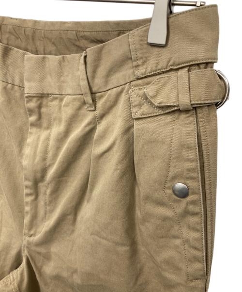 Maison Margiela（メゾンマルジェラ）Maison Margiela (メゾンマルジェラ) Stone Enzyme Wash Trousers Tan ブラウン サイズ:48の古着・服飾アイテム