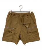 MLVINCEメルヴィンス）の古着「NYLON CARGO SHORTS」｜ブラウン