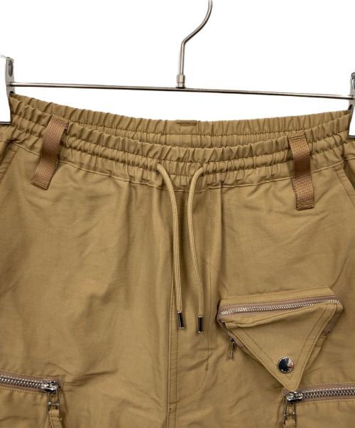 MLVINCE（メルヴィンス）MLVINCE (メルヴィンス) NYLON CARGO SHORTS ブラウン サイズ:W32の古着・服飾アイテム