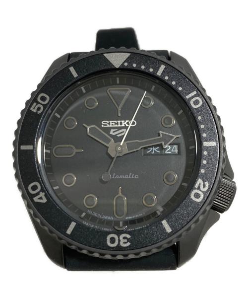 SEIKO（セイコー）SEIKO (セイコー) 腕時計 ブラックの古着・服飾アイテム