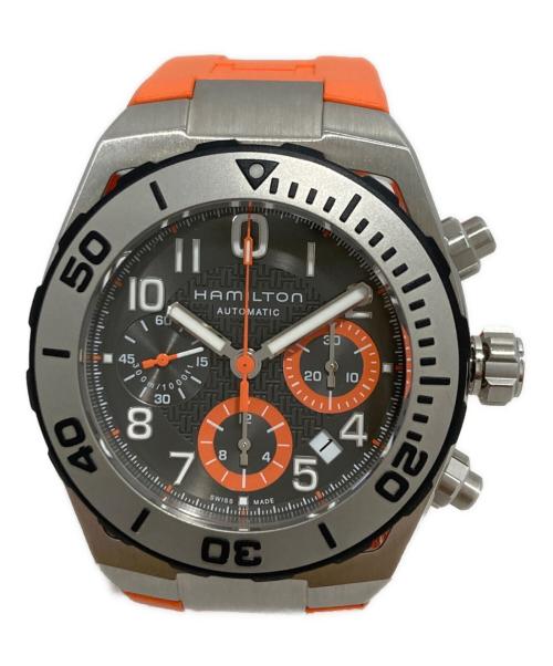 HAMILTON（ハミルトン）HAMILTON (ハミルトン) 腕時計 ブラックの古着・服飾アイテム