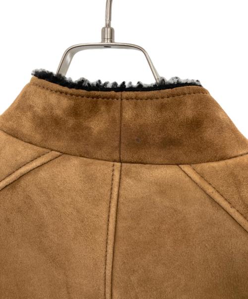 BOSS HUGO BOSS（ボス ヒューゴボス）BOSS HUGO BOSS (ボス ヒューゴボス) スウェードジャケット ブラウン サイズ:48の古着・服飾アイテム