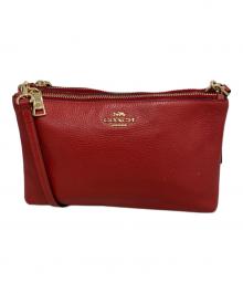 COACH（コーチ）の古着「ショルダーバッグ」｜レッド